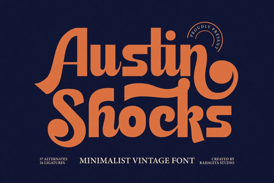 Austin Shocks Font