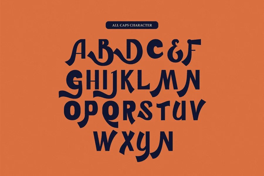 Austin Shocks Font preview 10