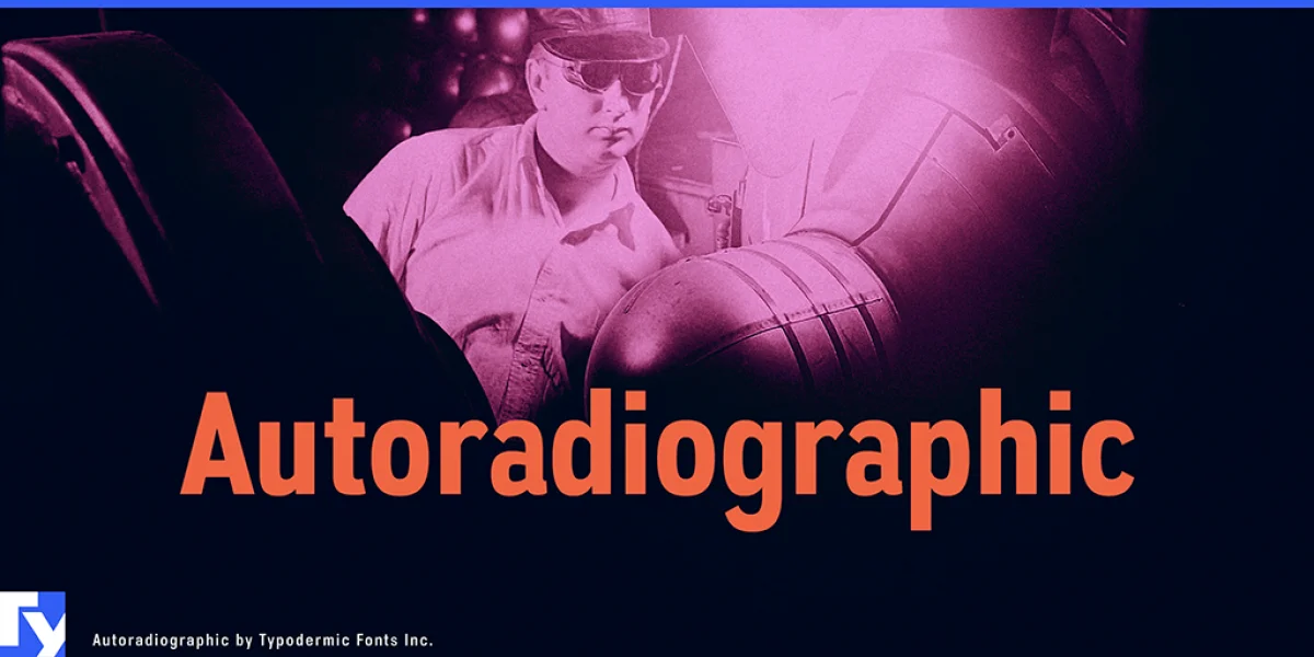 Autoradiographic Font Family