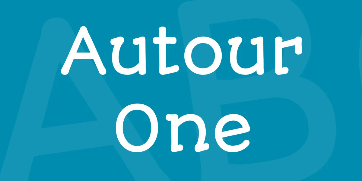 Autour One Font