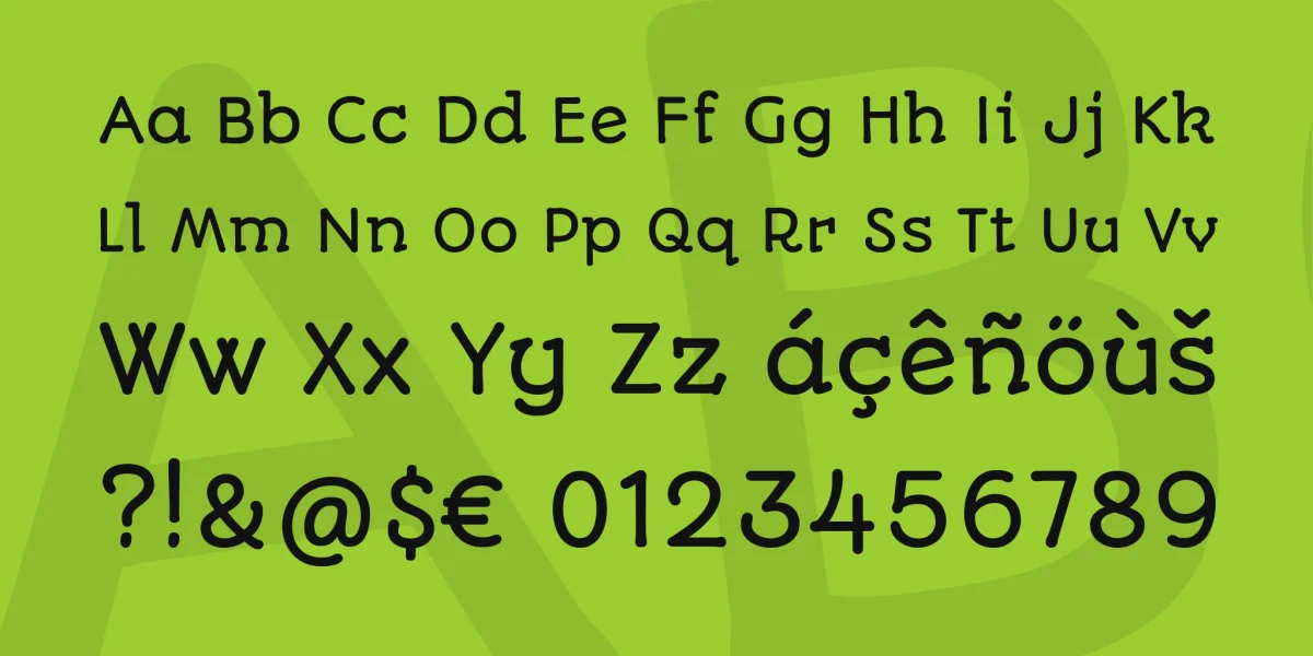 Autour One Font preview 4