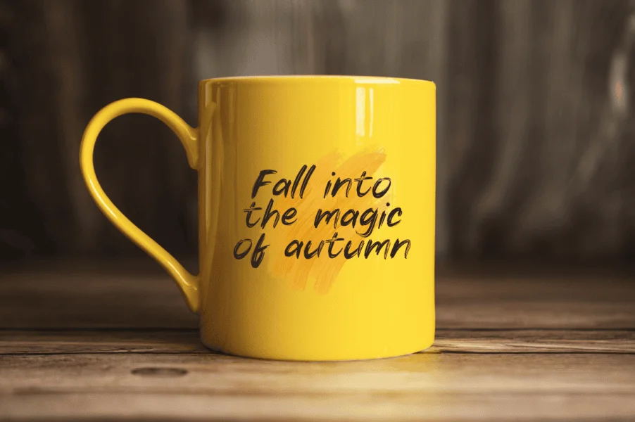 Autumn Brush Font preview 3