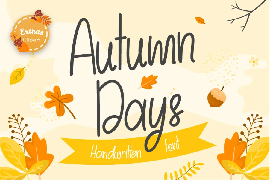 Autumn Days - Personal Use Font Family