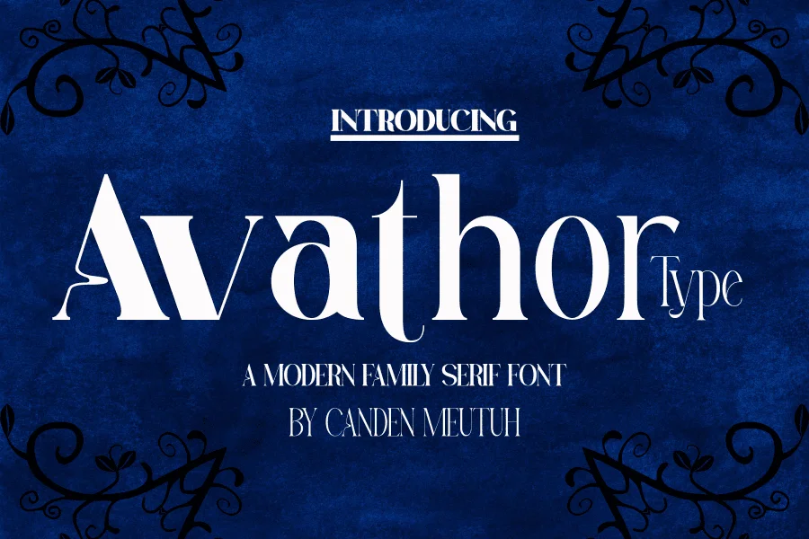 Avathor Type Font Family