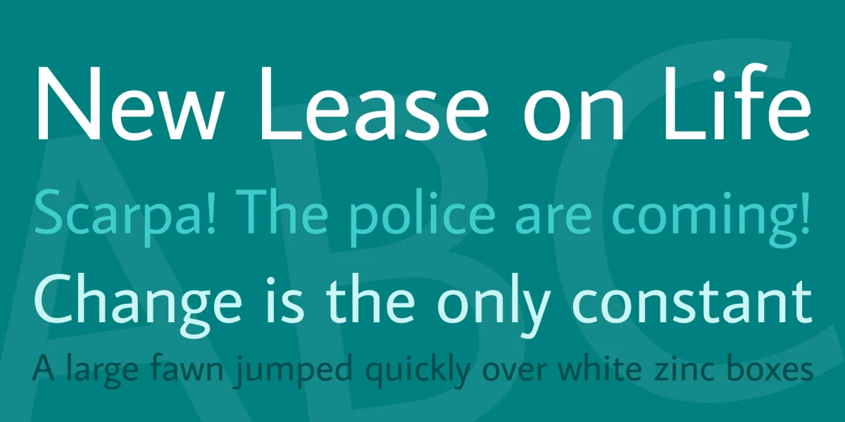 Average Sans Font preview 3