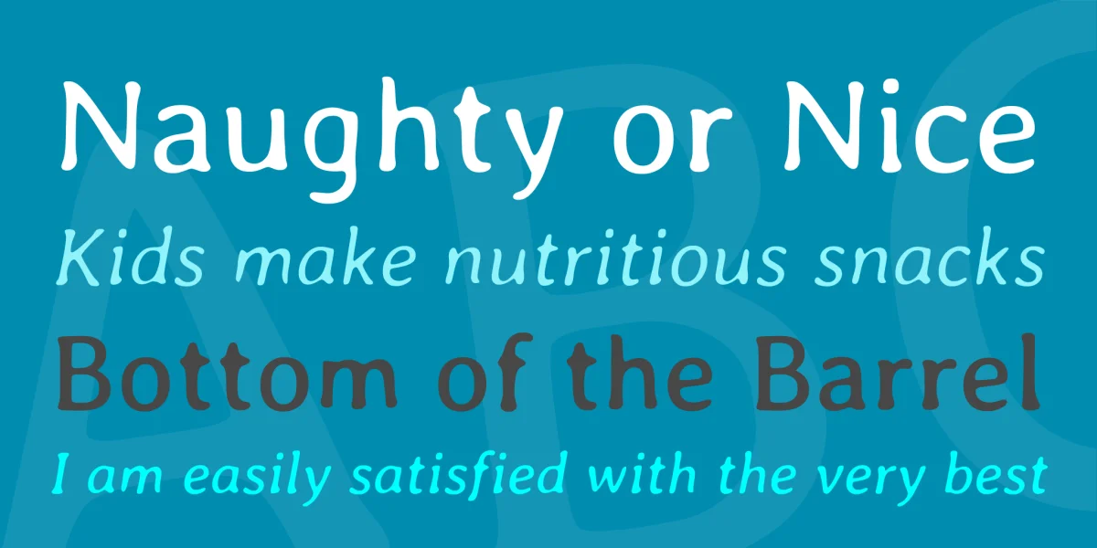 Averia Libre Font Family preview 2
