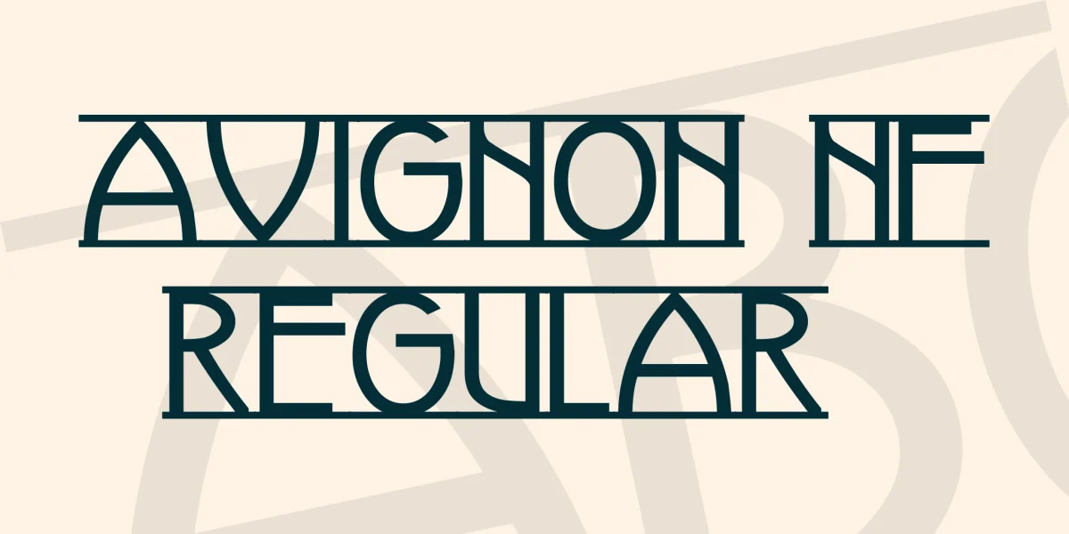 Avignon NF Font