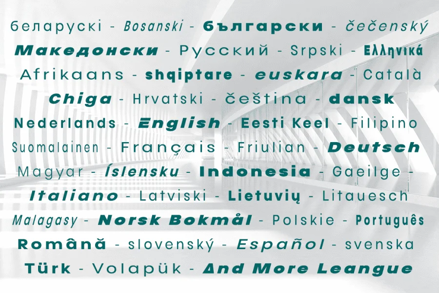 Avita Font Family preview 4