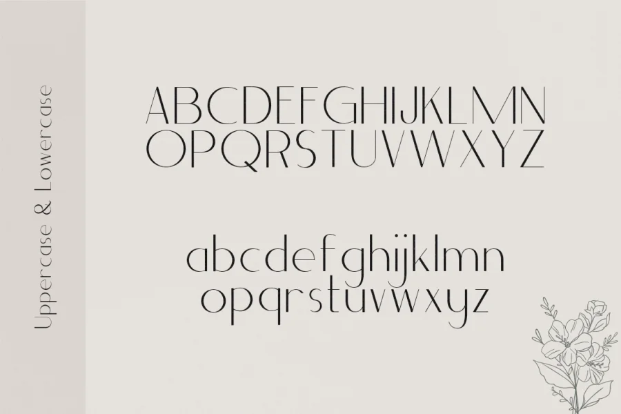 Avoda Font preview 2