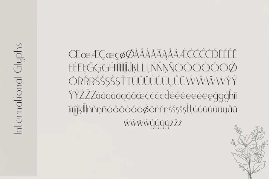 Avoda Font preview 4