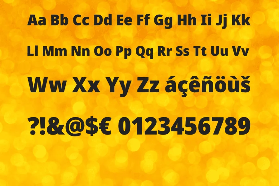 Avrile Sans Font Family preview 4