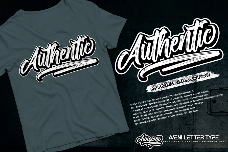 Awesome Font preview 5