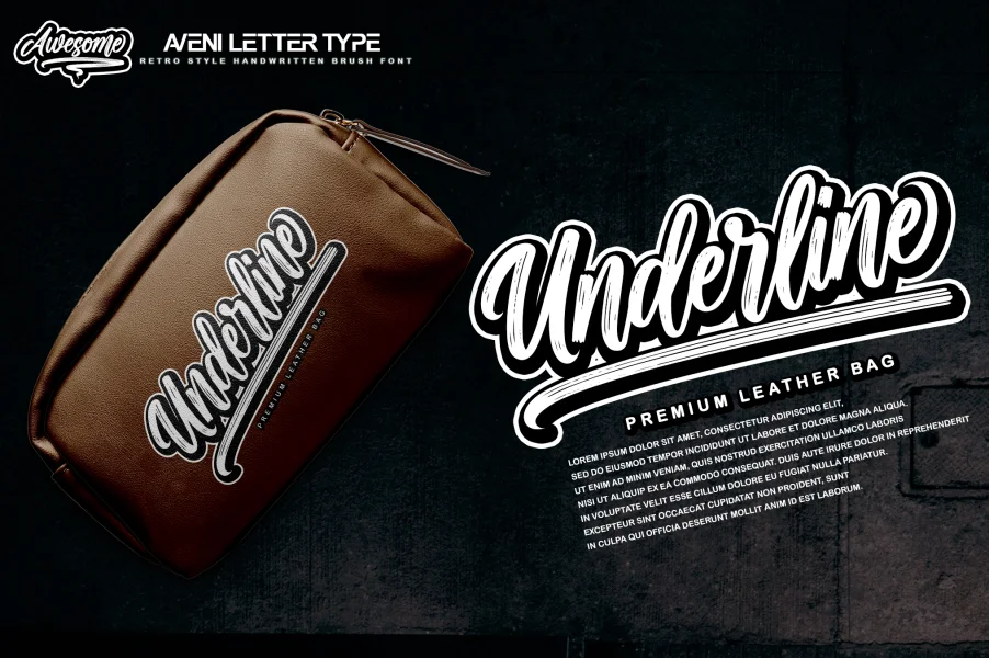 Awesome Font preview 6