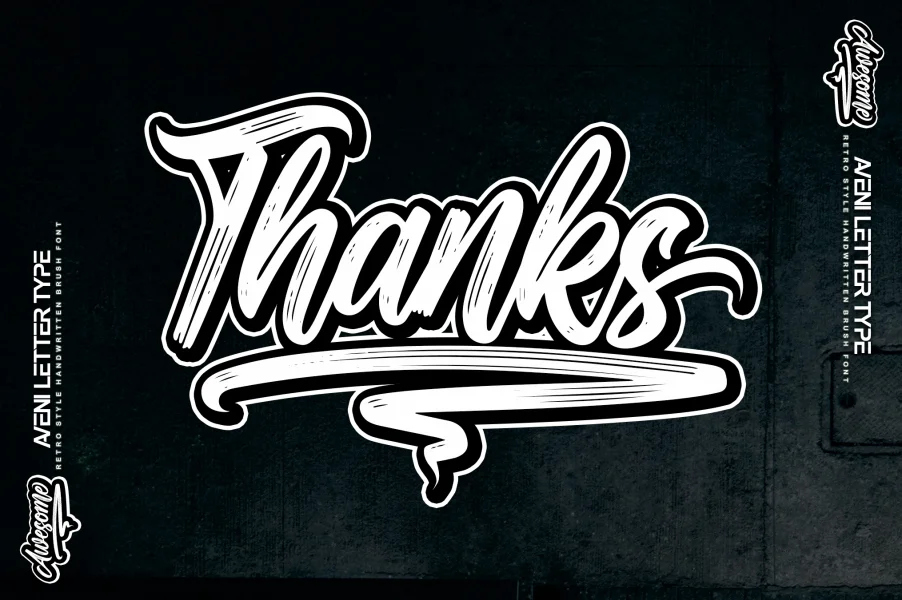 Awesome Font preview 9