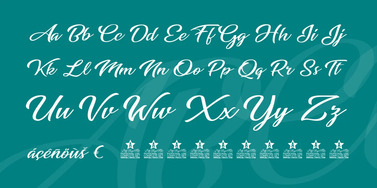 Awesome Season Personal Use Font preview 5