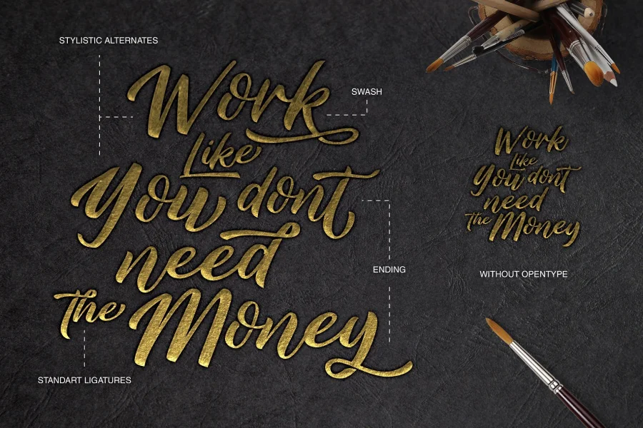Azkasia Font preview 11