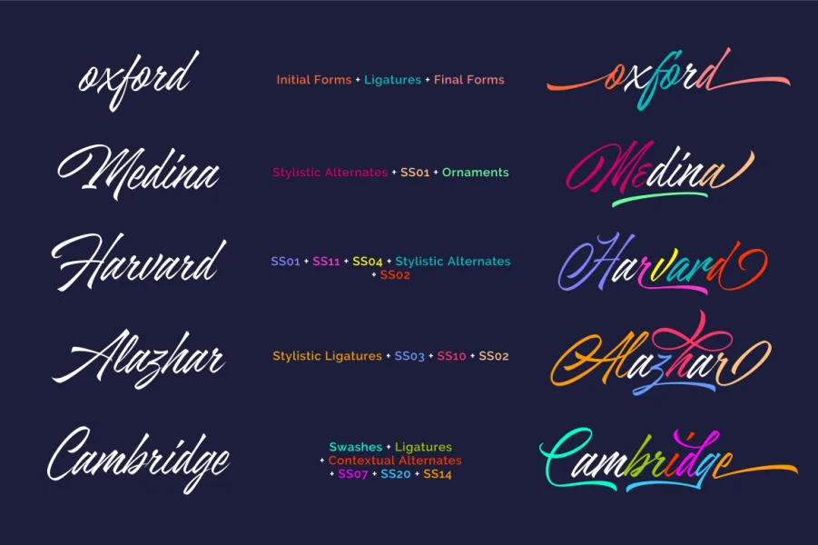Azkia Demo Font preview 2