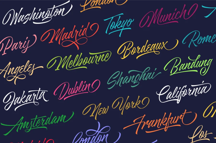 Azkia Demo Font preview 6