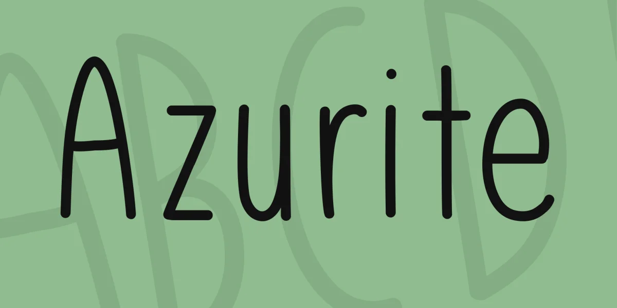 Azurite Font