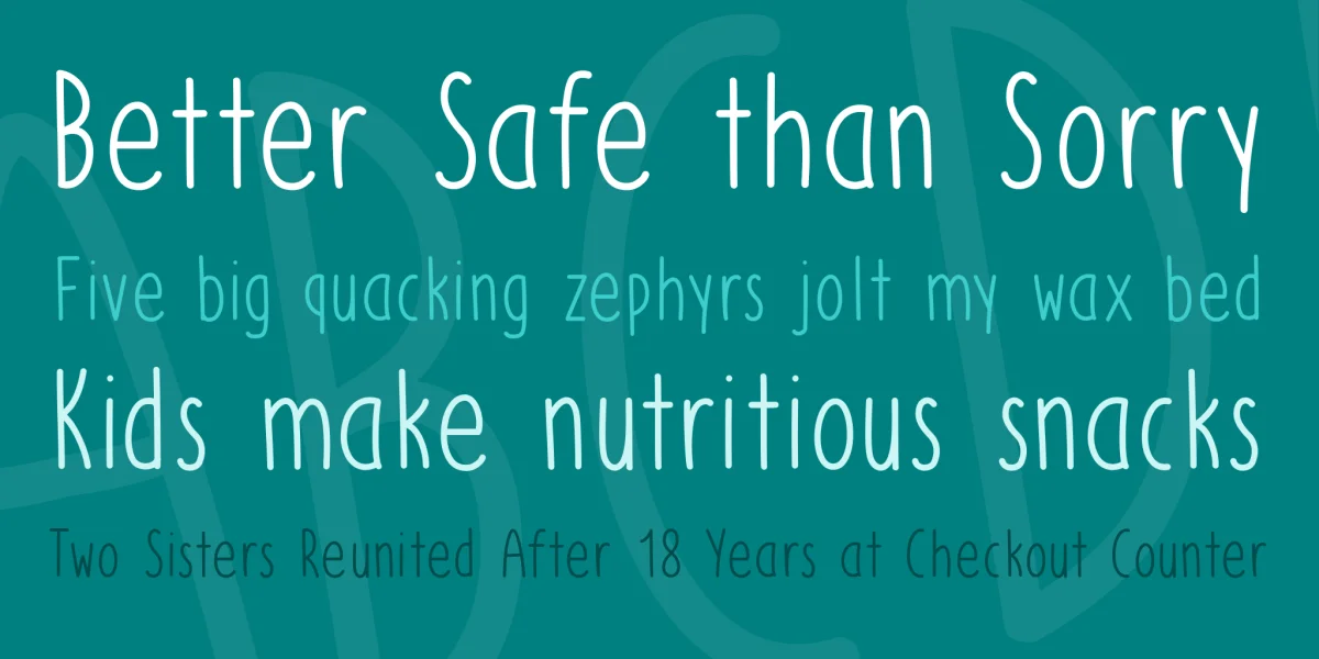 Azurite Font preview 2