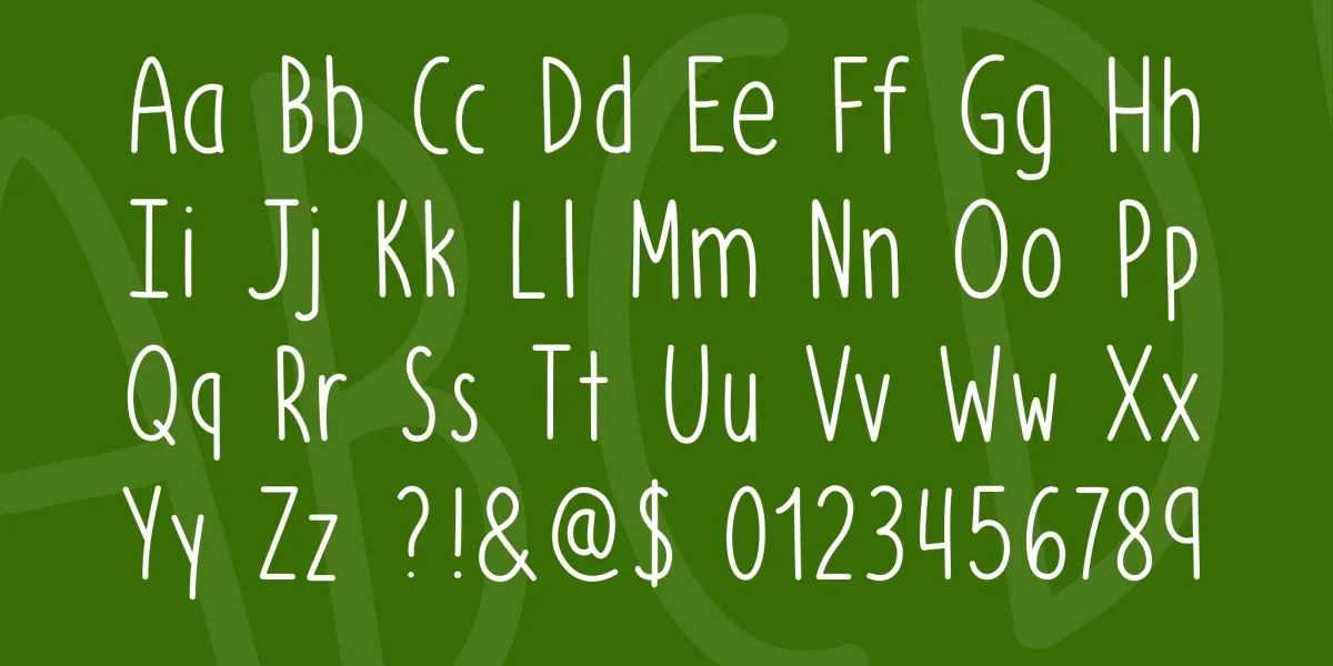 Azurite Font preview 4