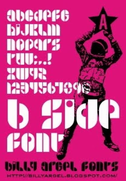 B SIDE Font
