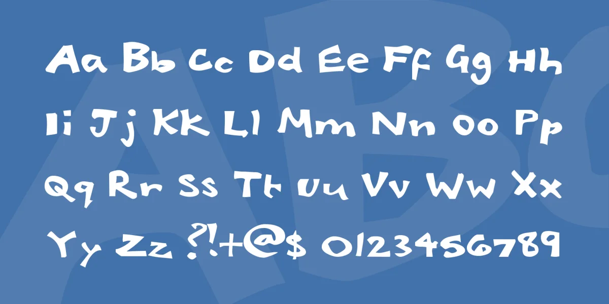 Babelfish Font preview 4