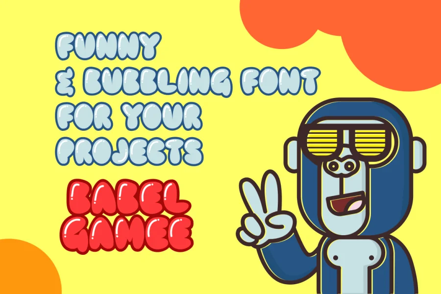 BABELGAMEE Font preview 5