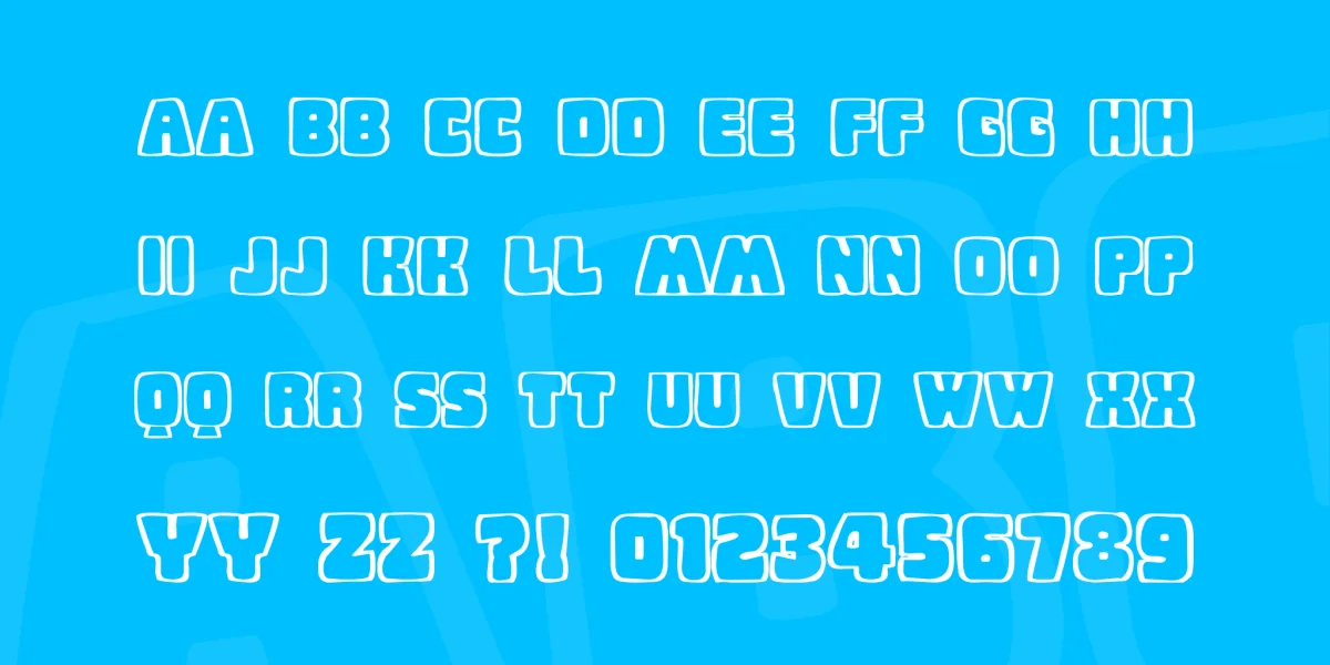 Baby Eskimo Kisses Font Family preview 2