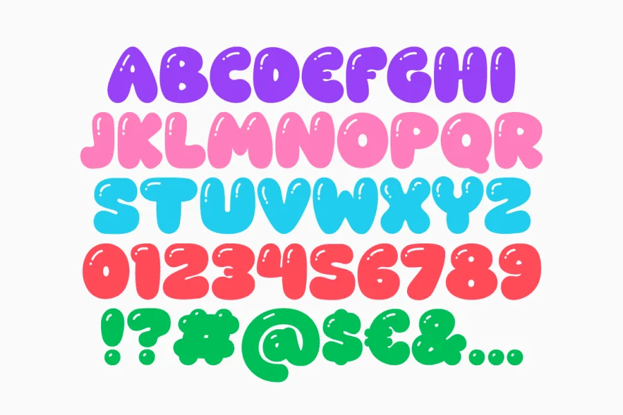 Baby Gemoy Font preview 7