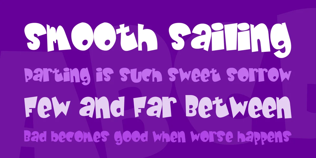 Baby Kruffy Font preview 2