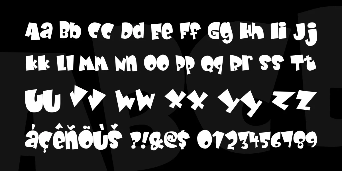 Baby Kruffy Font preview 3