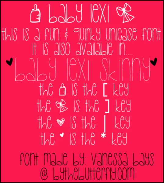 Baby Lexi Font Family