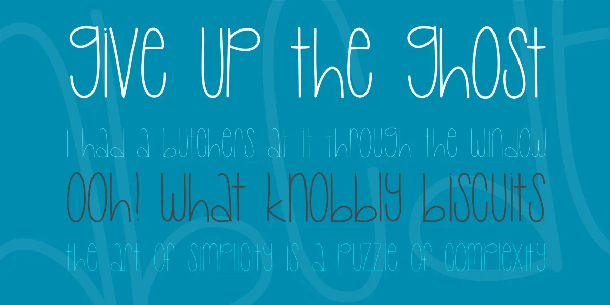 Baby Lexi Font Family preview 3