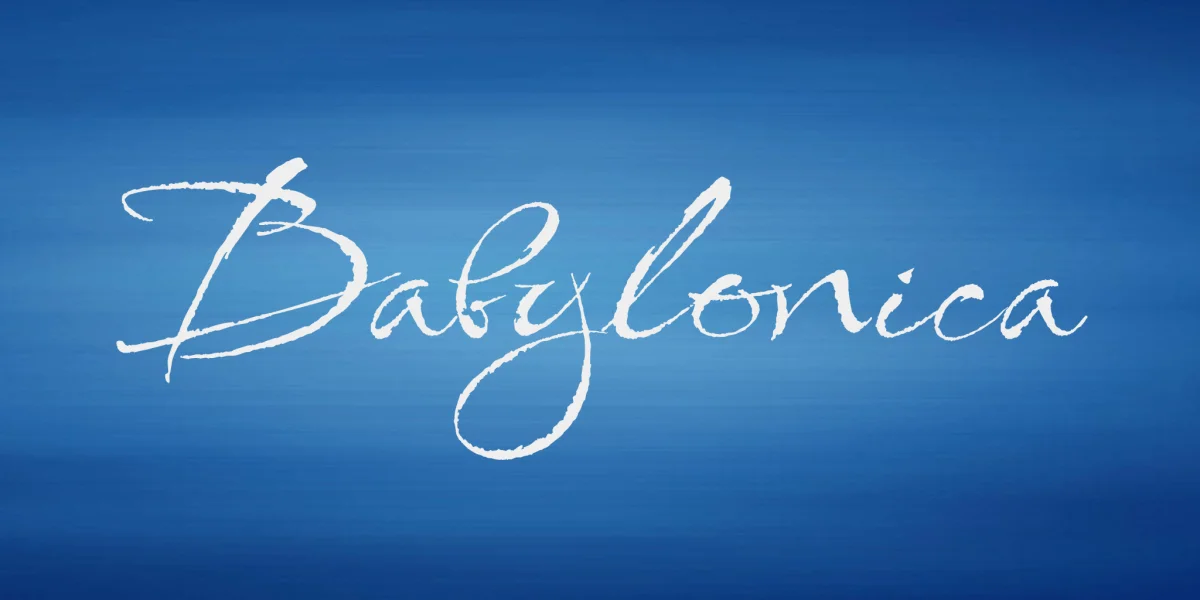 Babylonica Font