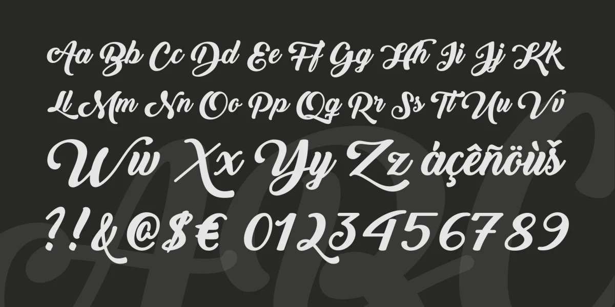Back to Black Bold Demo Font preview 2