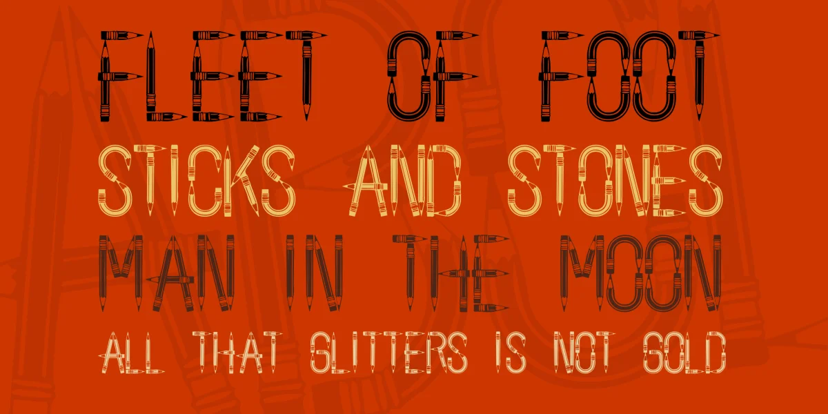 Back To School Font preview 2