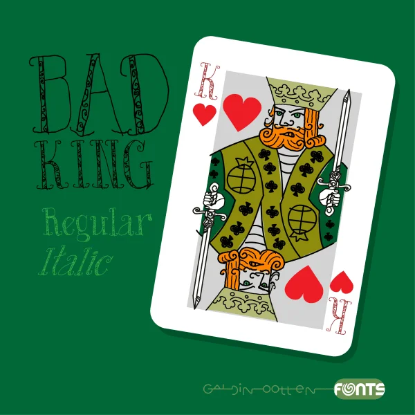 Bad King Font Family