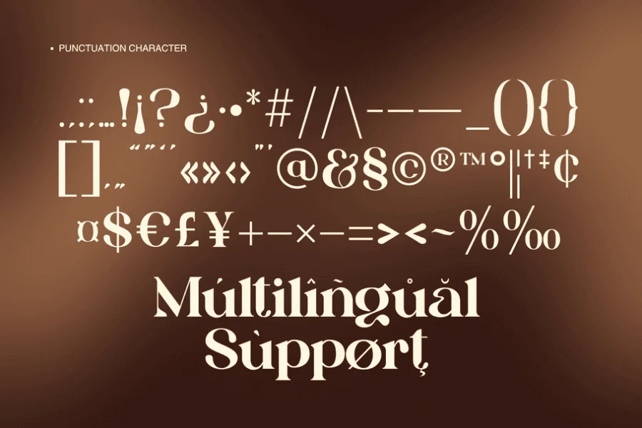 Bagku Fashion Demo Font preview 12