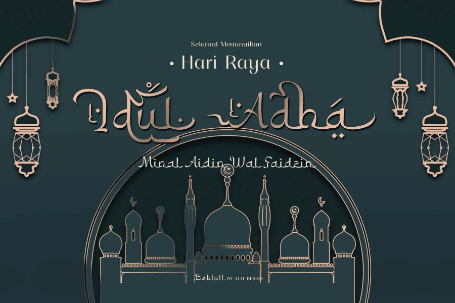 Bahlull free version Font preview 3