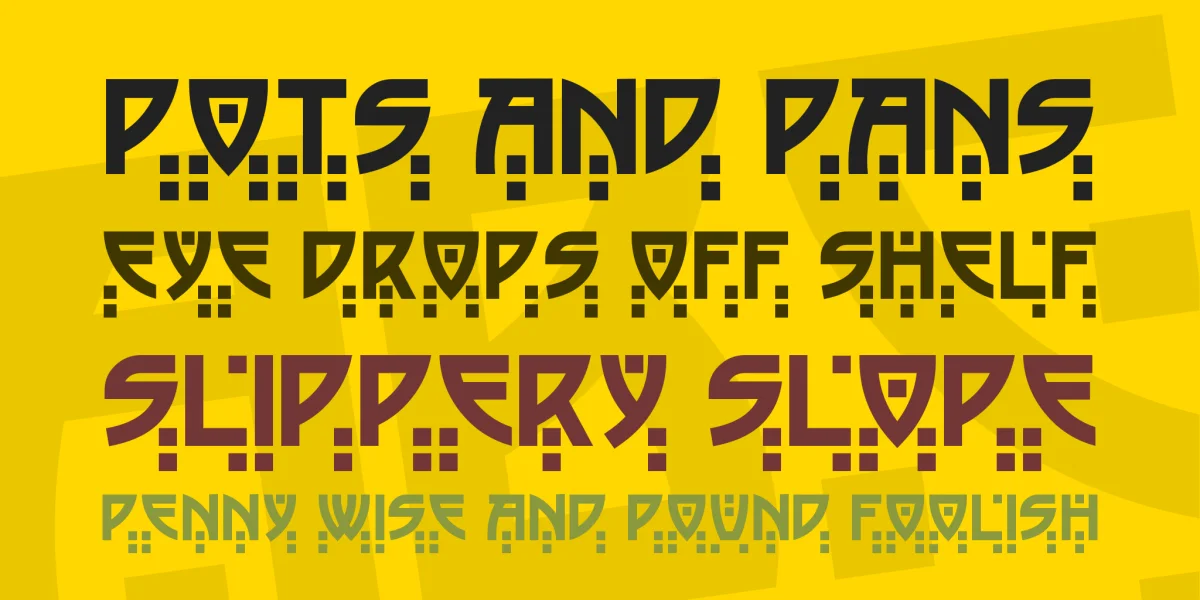 Bala Cynwyd NF Font preview 2