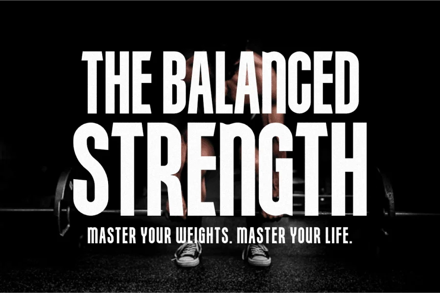 Balance Font preview 5