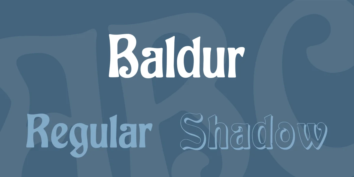 Baldur Font Family