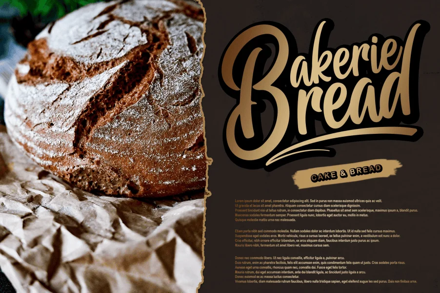 Ballmain Font preview 10