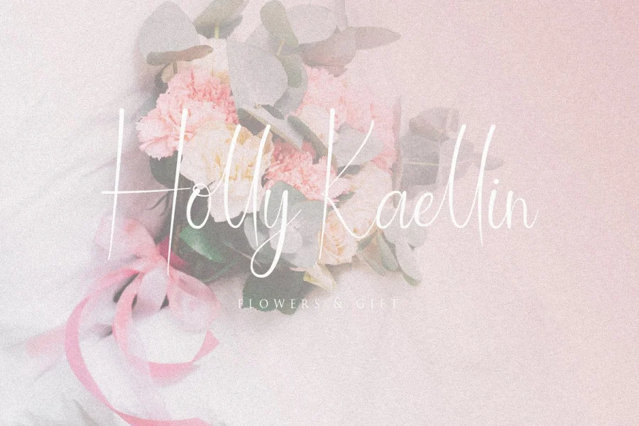 Ballroom Font preview 5
