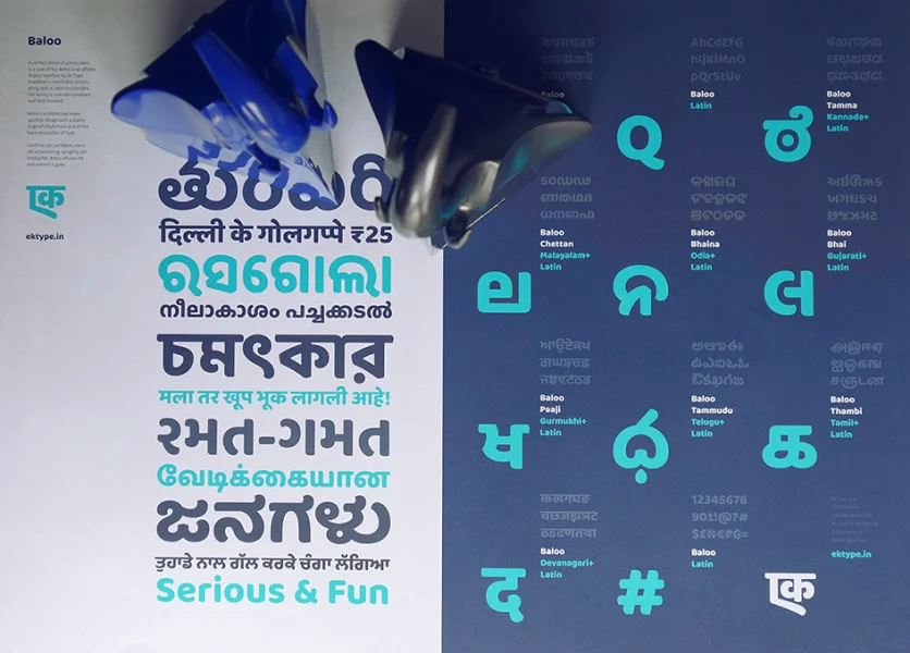 Baloo Font Family preview 4