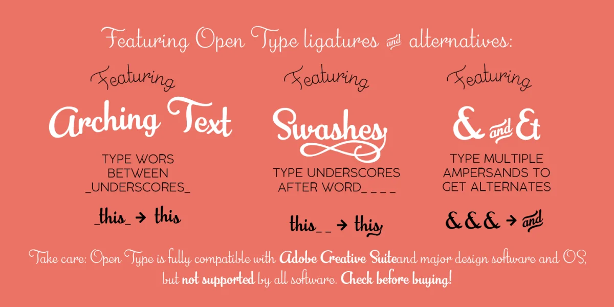 Banana Yeti Font preview 3