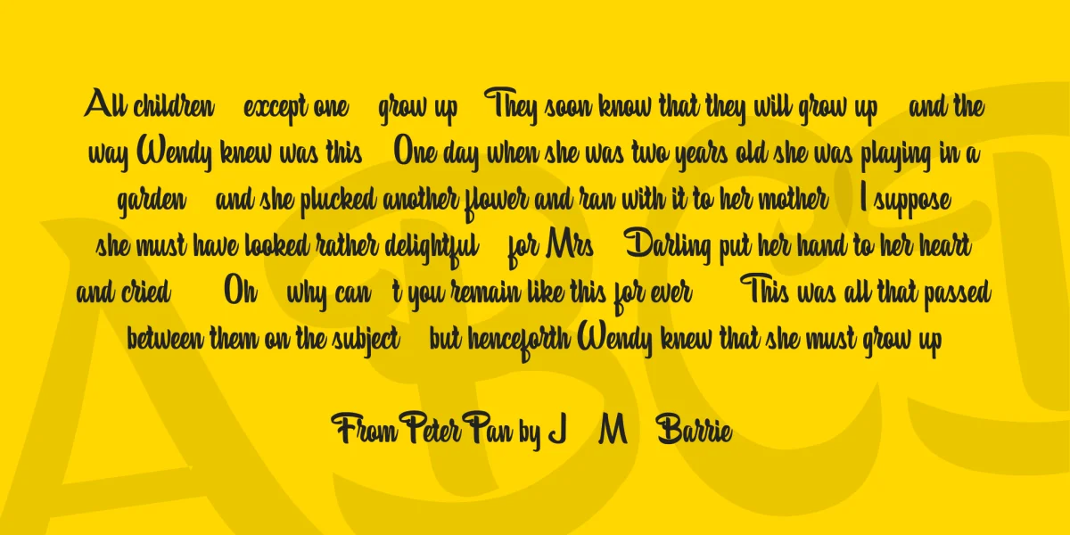 Bananas Personal Use Font preview 3