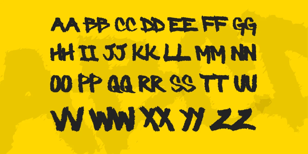 Barbaric Font preview 3