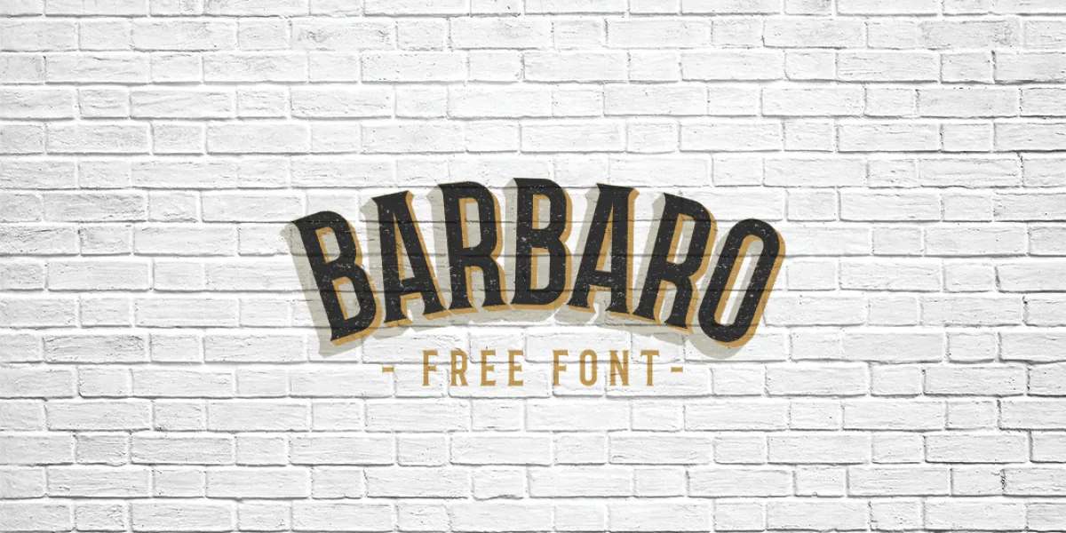 Barbaro Font Family preview 3